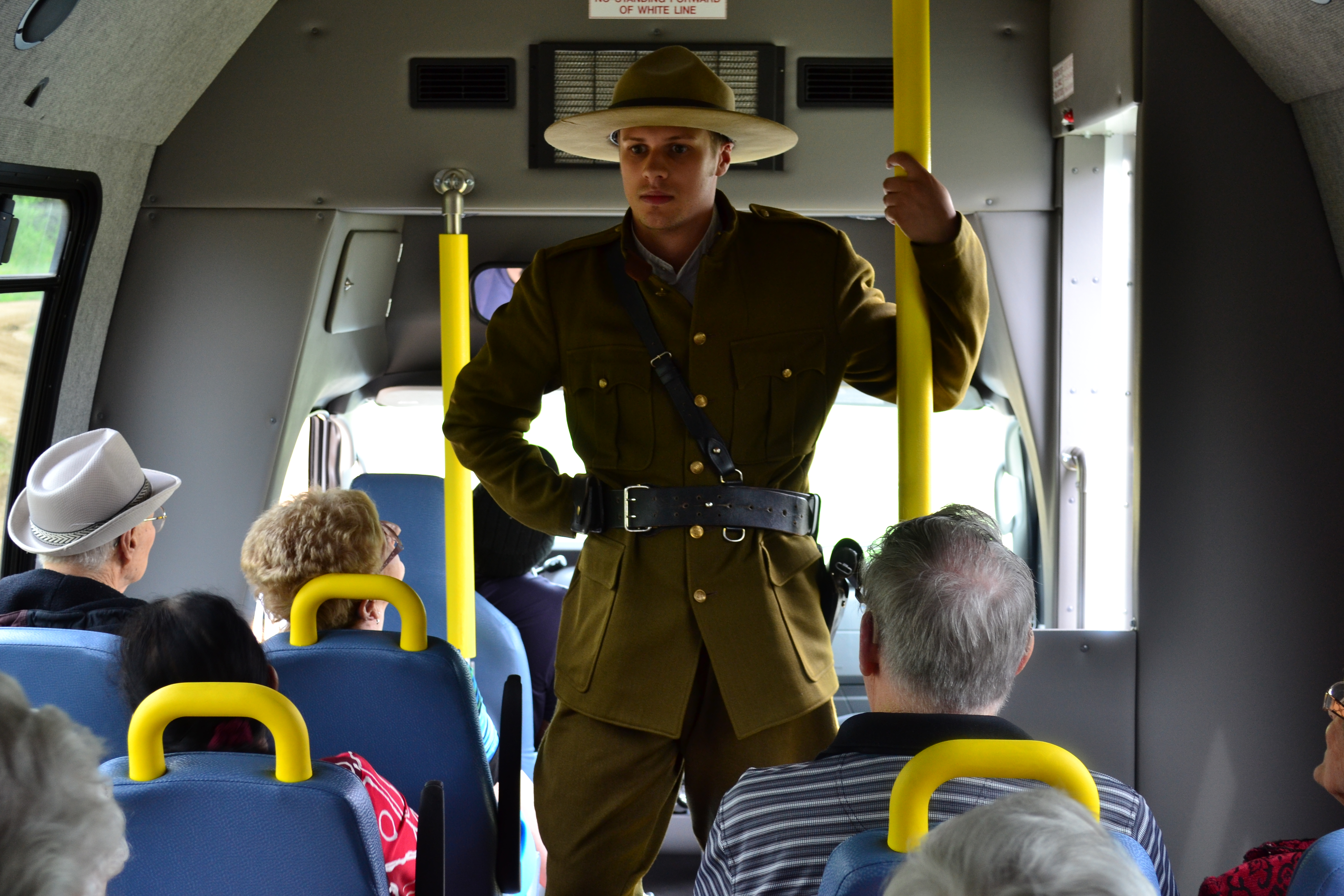 Participants of the Limited Mobility Driving Tours